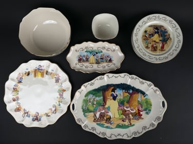 Disney's Snow White Lenox? Collection Plates, Bowls, and Platters