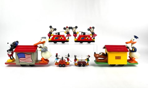 Pride Lines Disney Mickey and Minnie Railway Train Cars