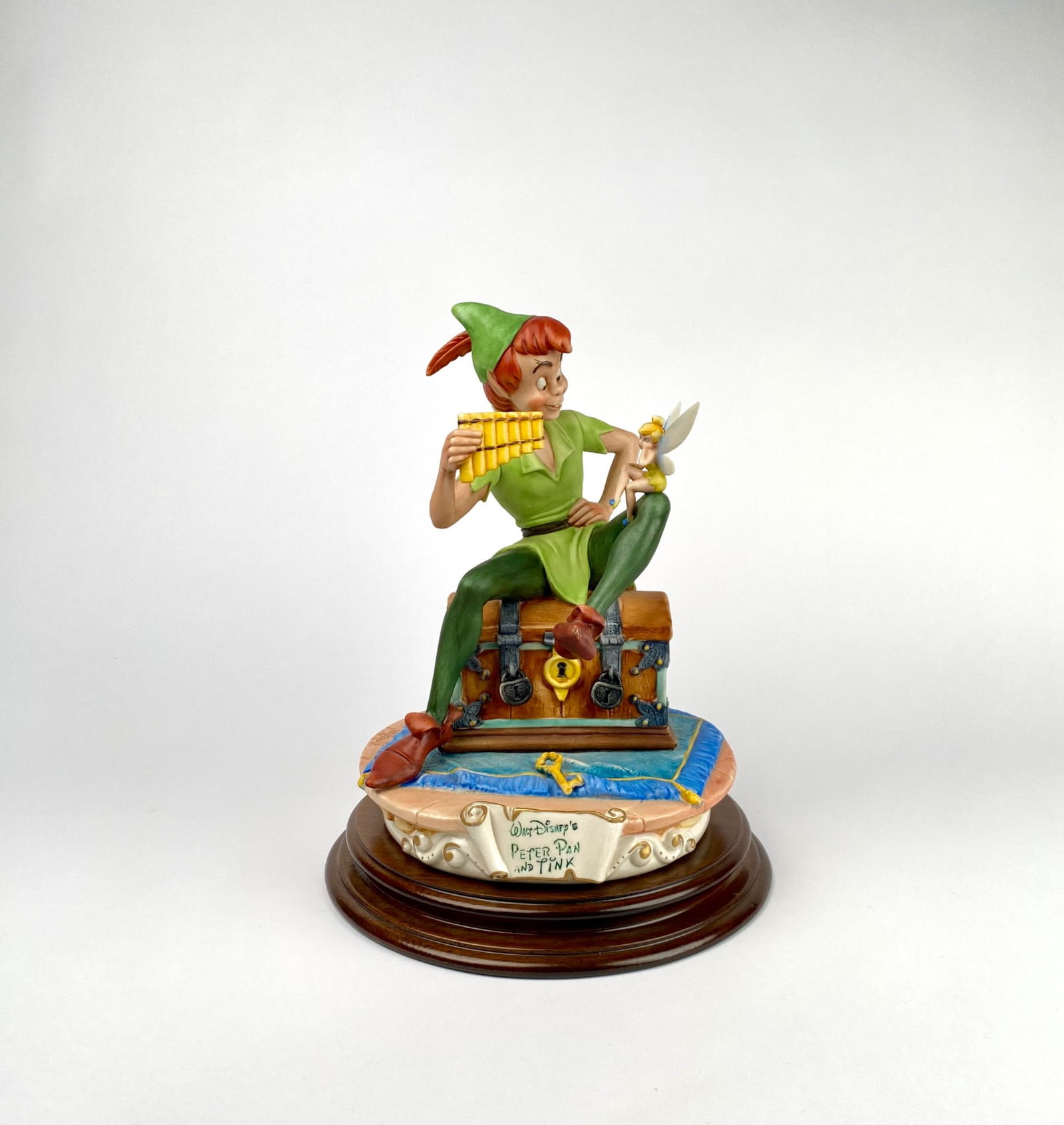 Capodimonte Disney Peter Pan and Tinker Bell Figurine (1 of 12)