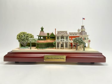 Disney Parks Plaza Ice Cream Parlor Model by Olszewski