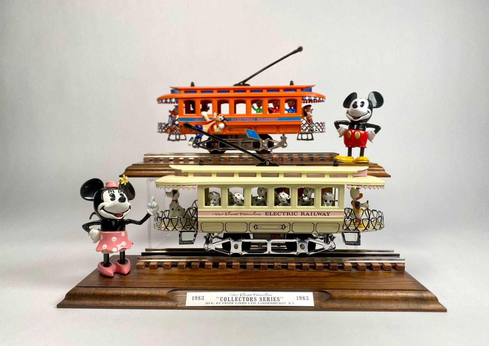 Pair of Disney Collectors Series Electric Railway Models by Pride Lines Ltd. (1983) (1 of 12)