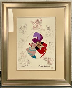 Disney Hook and Smee Hand Inked and Painted Limited Edition Sericel (COA)