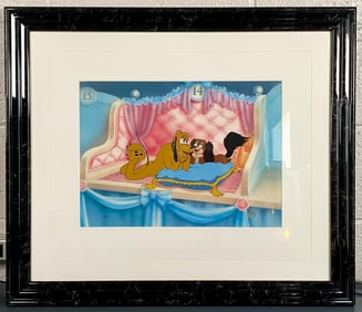 Disney Society Dog Show Limited Edition Framed Sericel
