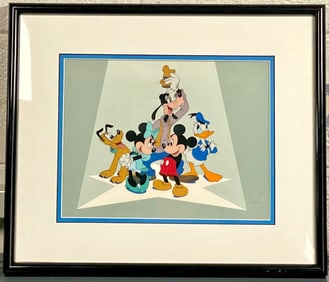 Disney The Fabulous Five Limited Edition Sericel? (COA)