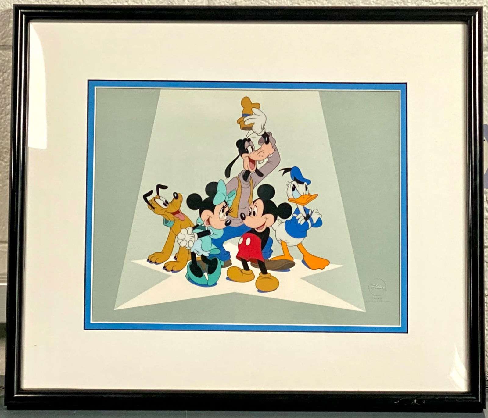 Disney The Fabulous Five Limited Edition Sericel? (COA) (1 of 12)