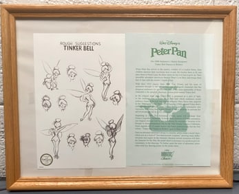 Disney Tinker Bell Rough Suggestions Lithograph?