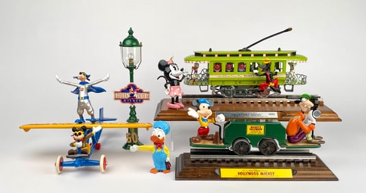 Disney Pride Lines Collectors Series Hollywood Train and Plane Set