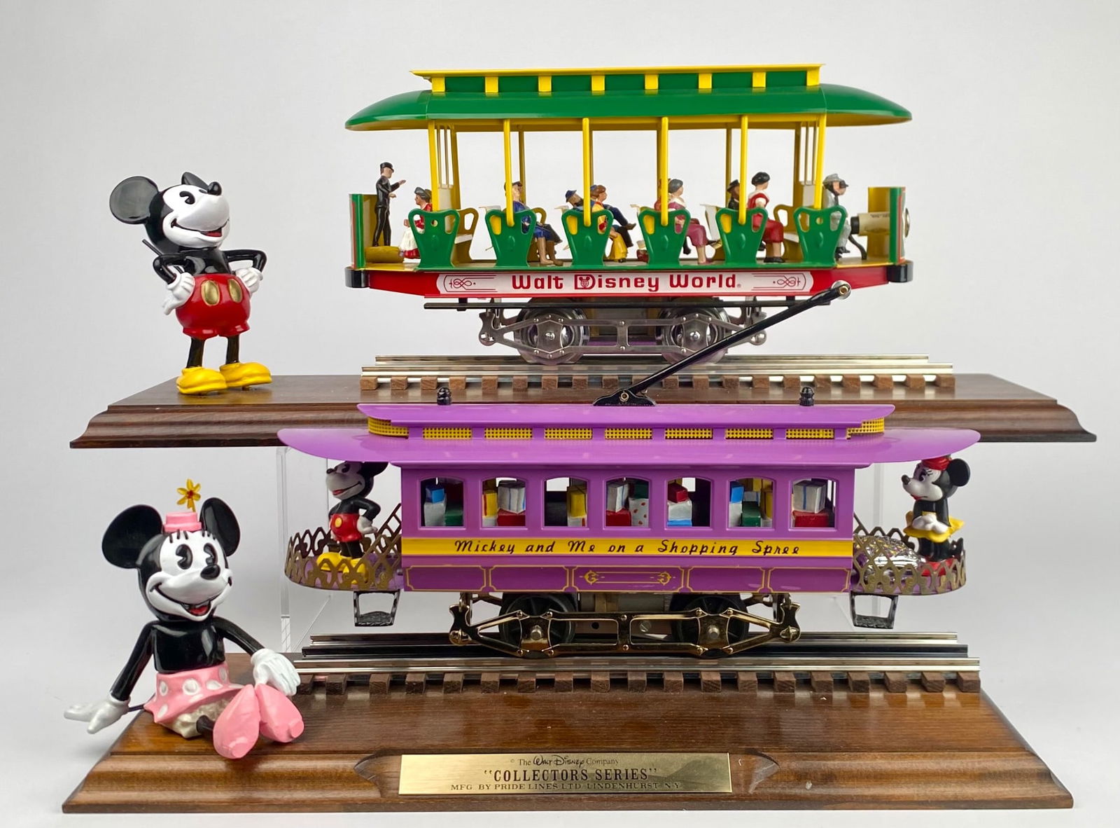 Set of 2 Pride Lines Walt Disney World Collectors Series Trolleys (1 of 12)