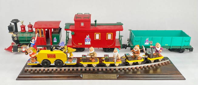 Seven Dwarfs Mining Train and Disney Train Car Set (1 of 12)