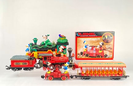 Assorted Disney Train Sets and Accessories