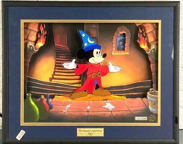 Disney Showcase Animated Art The Sorcerer’s Apprentice (COA)
