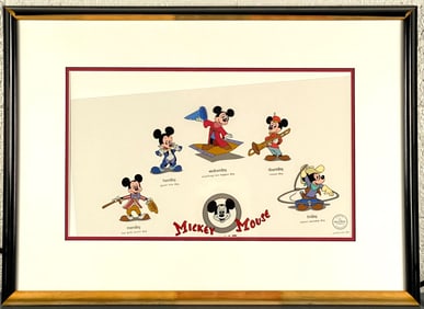 Walt Disney Sericel of Mickey Mouse Club Days