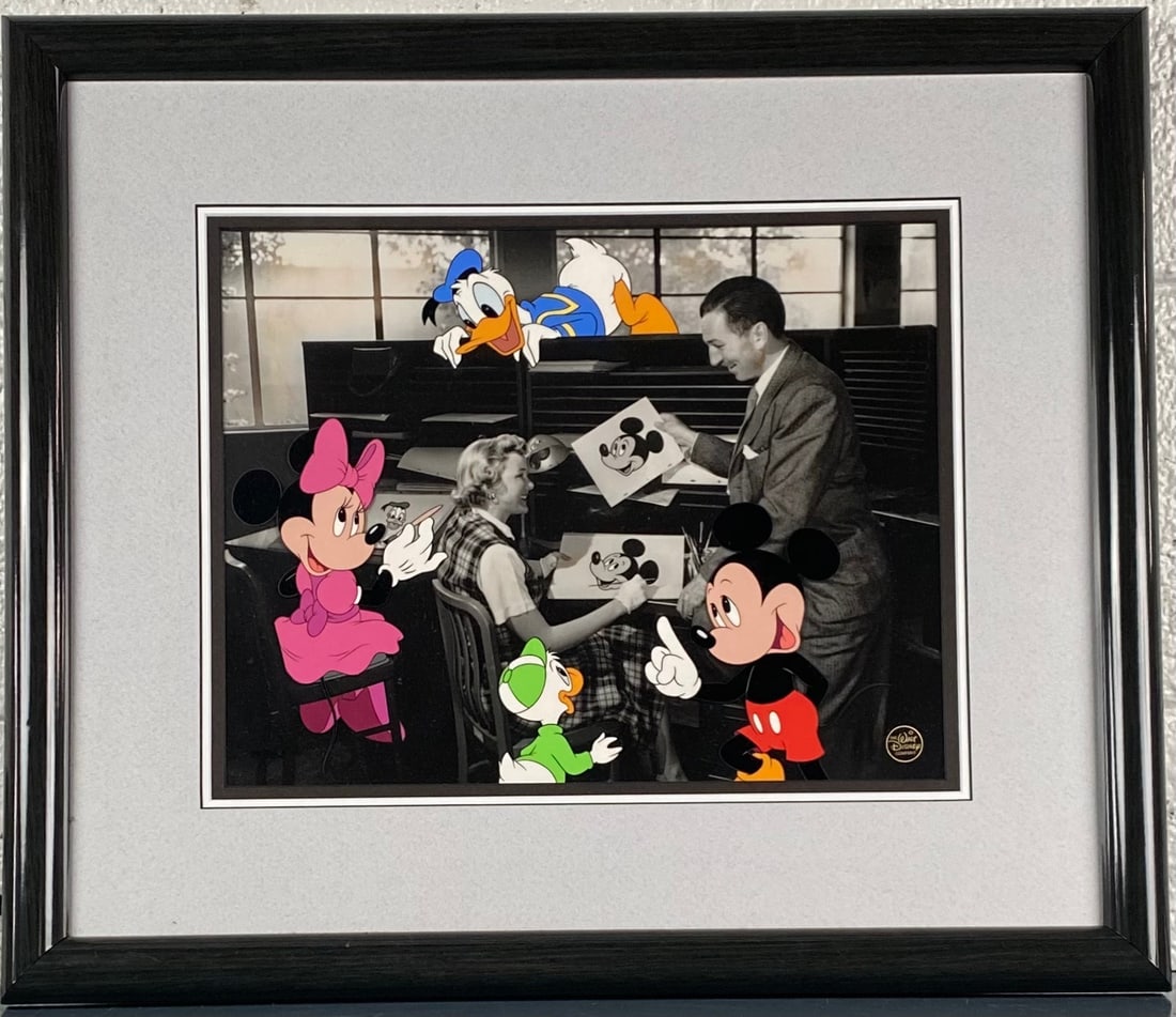 Limited Edition Disney Sericel Walt at the Ink Paint Department (COA) (1 of 10)