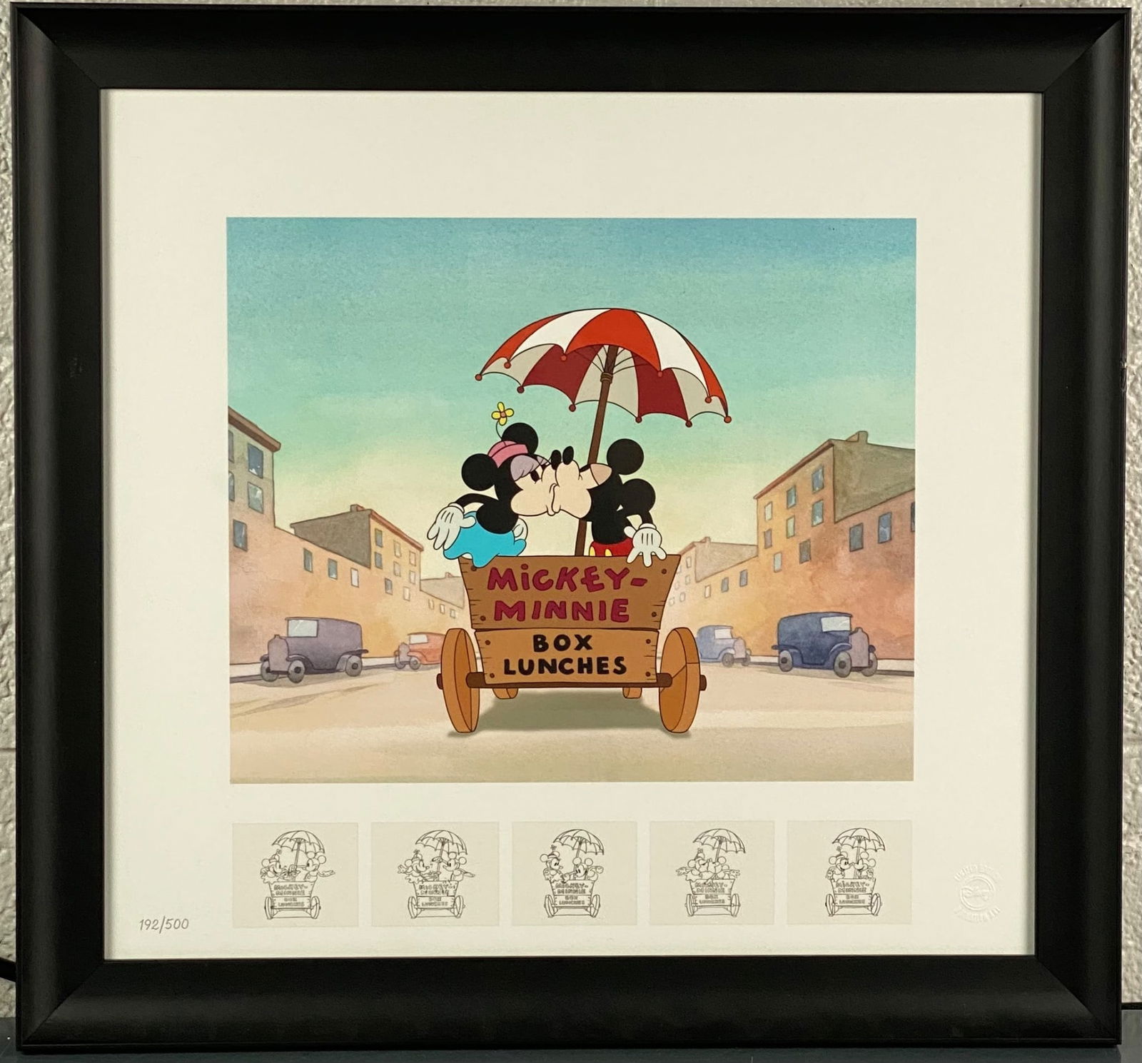 Disney Limited Edition Animation Building a Romance Art Print (COA) (1 of 10)