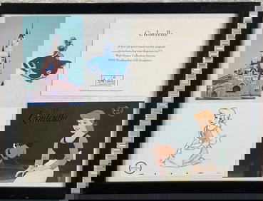 Disney Collectors Society Cinderella Commemorative Artwork (1 of 8)
