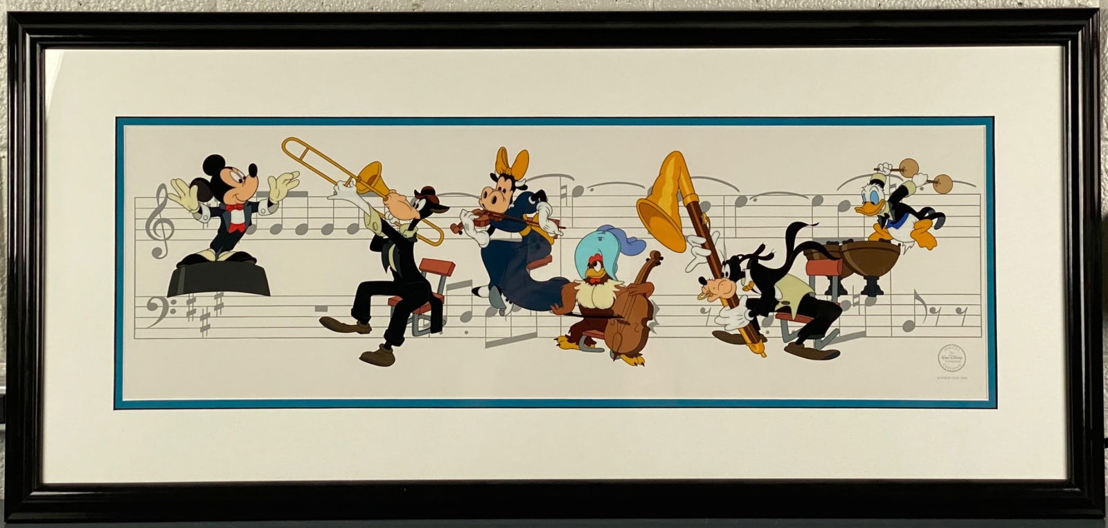 Framed Disney Production’s Symphony Hour Serigraph (COA) (1 of 12)