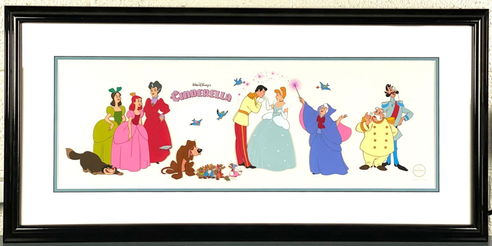 Walt Disney Serigraph Cel of Cinderella Characters? (1 of 8)