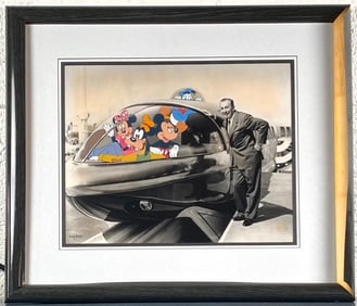 Walt Disney Framed Print Highway in the Sky Limited Edition (COA)