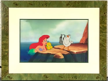 The Little Mermaid Limited-Edition Sericel (COA)