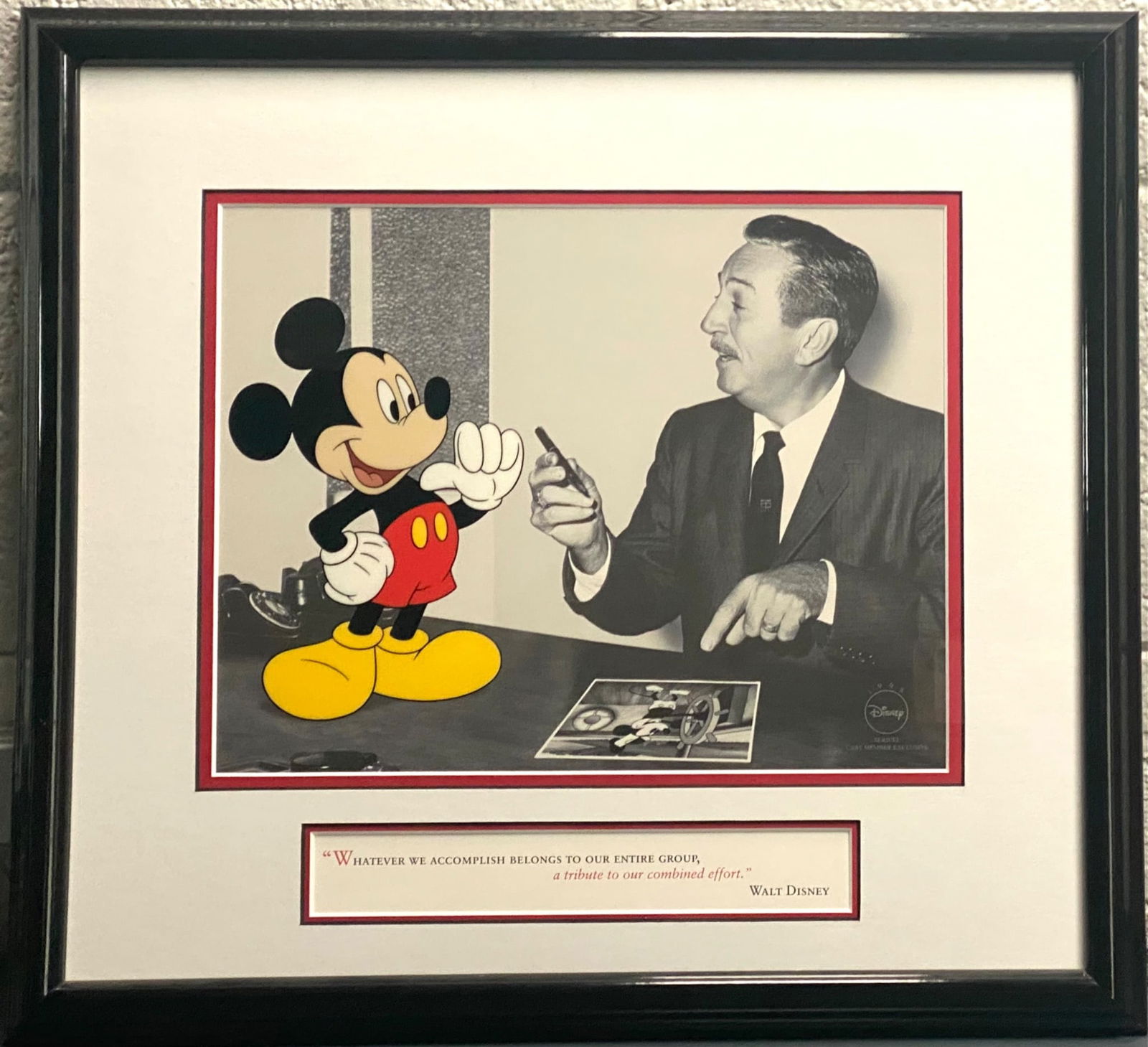 Framed Disney Cast Member Exclusive Making Magic Together Artwork (1 of 11)