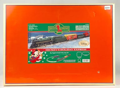 Mickeys Holiday Express Train Set by Lionel