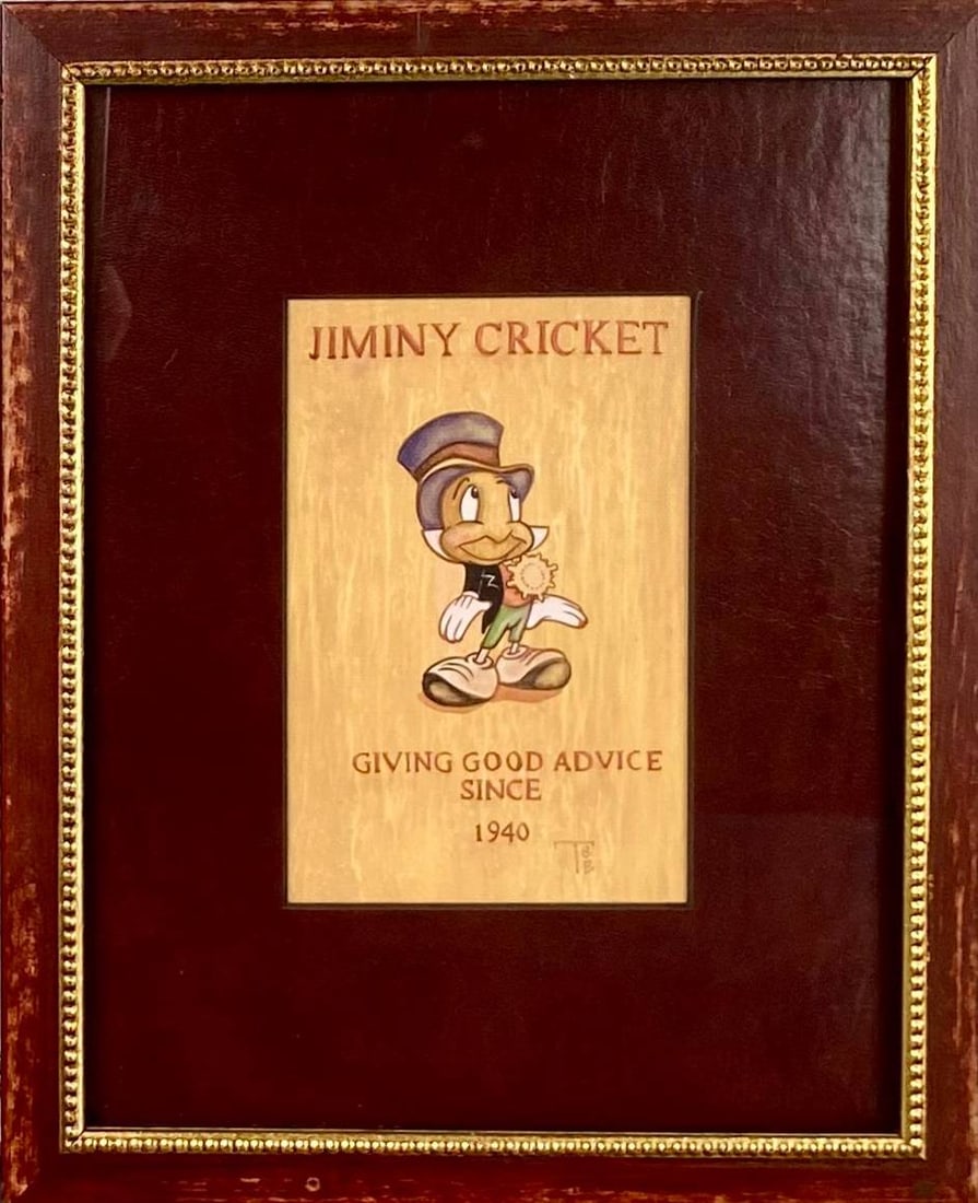 Framed Disney Giclee on Canvas by Tricia Buchanan Benson (COA) (1 of 7)