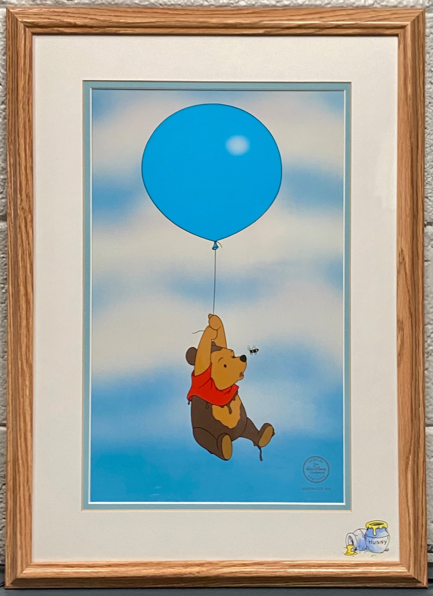 Disney Limited Edition Animation Art Silly Old Bear Sericel (COA) (1 of 11)