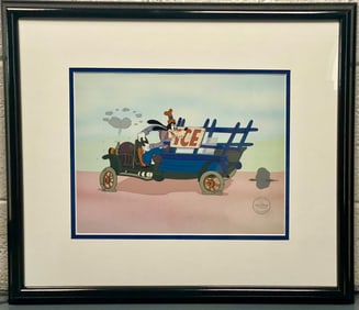 Disney Studio Limited Edition Goofy Delivery Animation Sericel (COA)