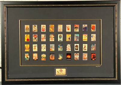 Walt Disney 75th Anniversary One Sheets Pin Set (COA)