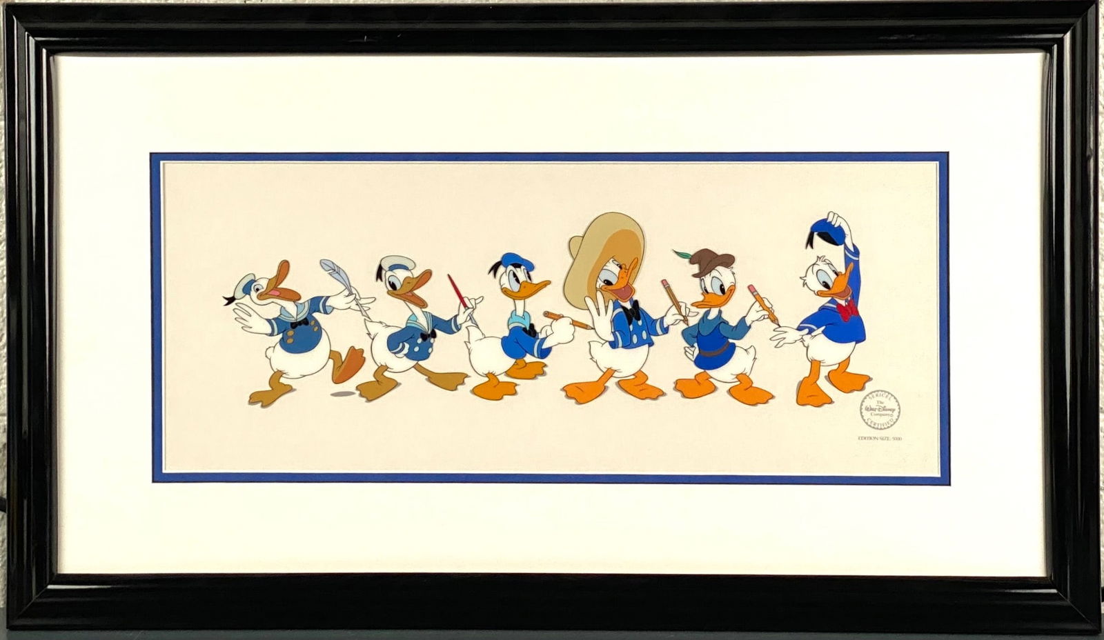 Walt Disney Donald Through The Years (COA) (1 of 12)