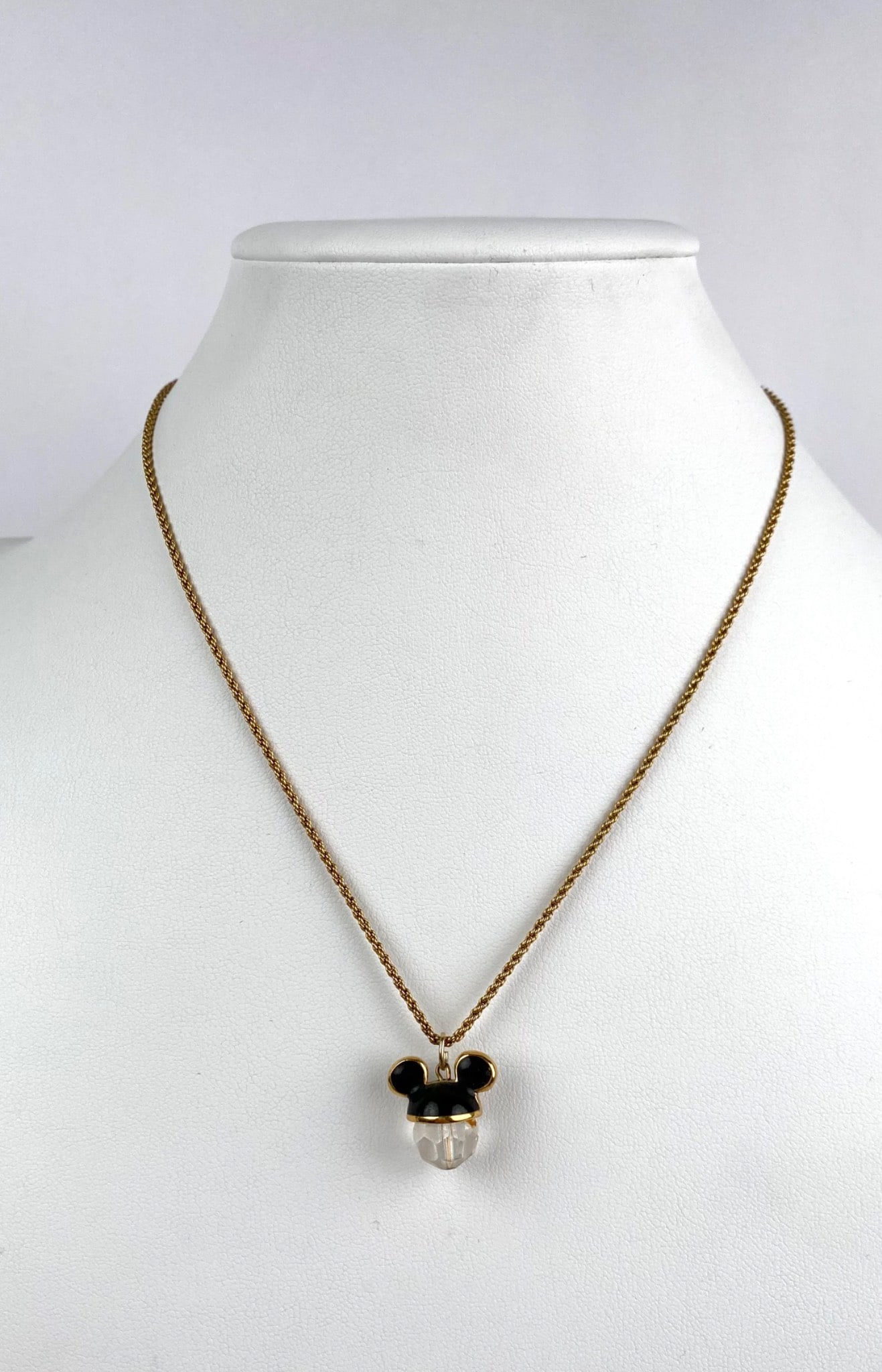 Swarovski Disney Gold Toned Necklace With Crystal Pendant (1 of 9)