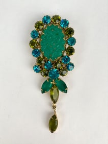 Vintage Costume Jewelry Brooch