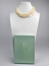 Ross Simons Multi Strand Freshwater Pearl Necklace