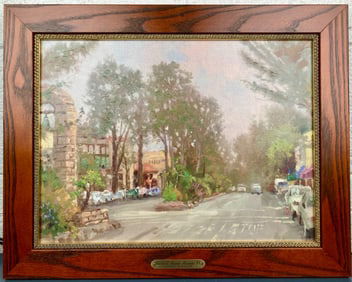 Thomas Kinkade 'Carmel, Ocean Avenue II' Limited Edition Print