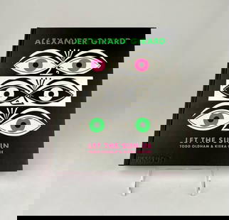 Let The Sun In by Alexander Girard (Phaidon Hardcover Edition): Hardcover book showcasing the works of Alexander Girard, titled Let The Sun In, authored by Todd Oldham and Kiera Coffee. Published by Phaidon, the book features an artistic cover with vibrant pink an