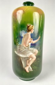 Hand Painted Royal Bayreuth Fairy Vase