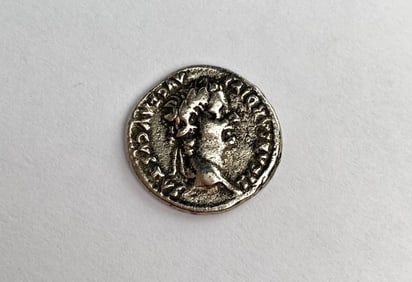 Roman Silver Denarius of Emperor Hadrian (117 to 138 AD)