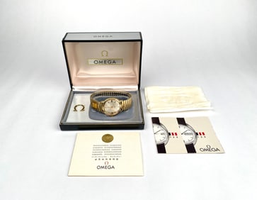1969 Omega Wristwatch with RCA 25 Year Service Awards Inscription