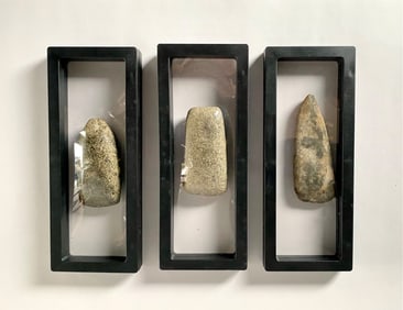 Three Stone Tools in Cases