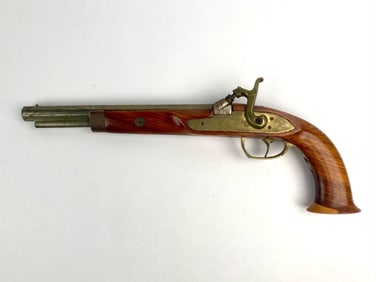 Bacchi Decorative Replica Flintlock Dueling Pistol