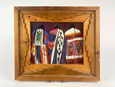 Three Sisters by Dolona Roberts, 1991
