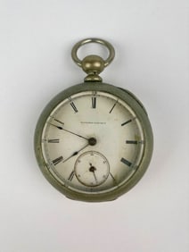 Antique National Watch Co. Pocket Watch with Roman Numeral Dial