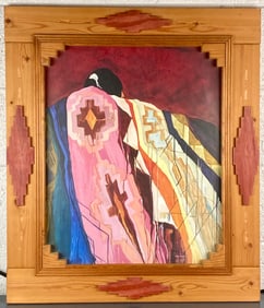 Women In Blankets by Dolona Roberts (1980)