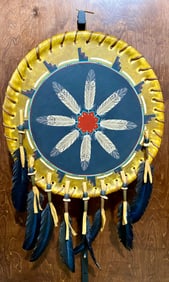 Navajo Handcrafted Ceremonial Drum