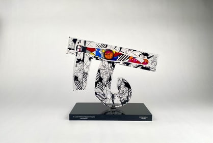 Limited Edition Children of The World Sculpture by Romero Britto