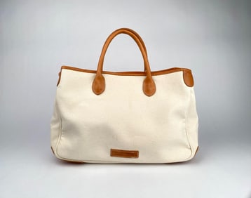 Dooney & Bourke Canvas and Leather Tote Bag