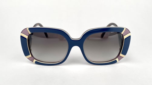 Louis Vuitton (Z0599W 92N) Oversized Square Sunglasses in Navy