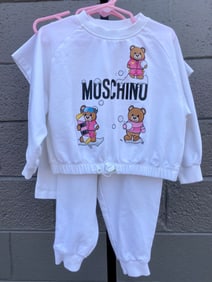 Moschino Kids Teddy Bear Snow Day Three-Piece Set
