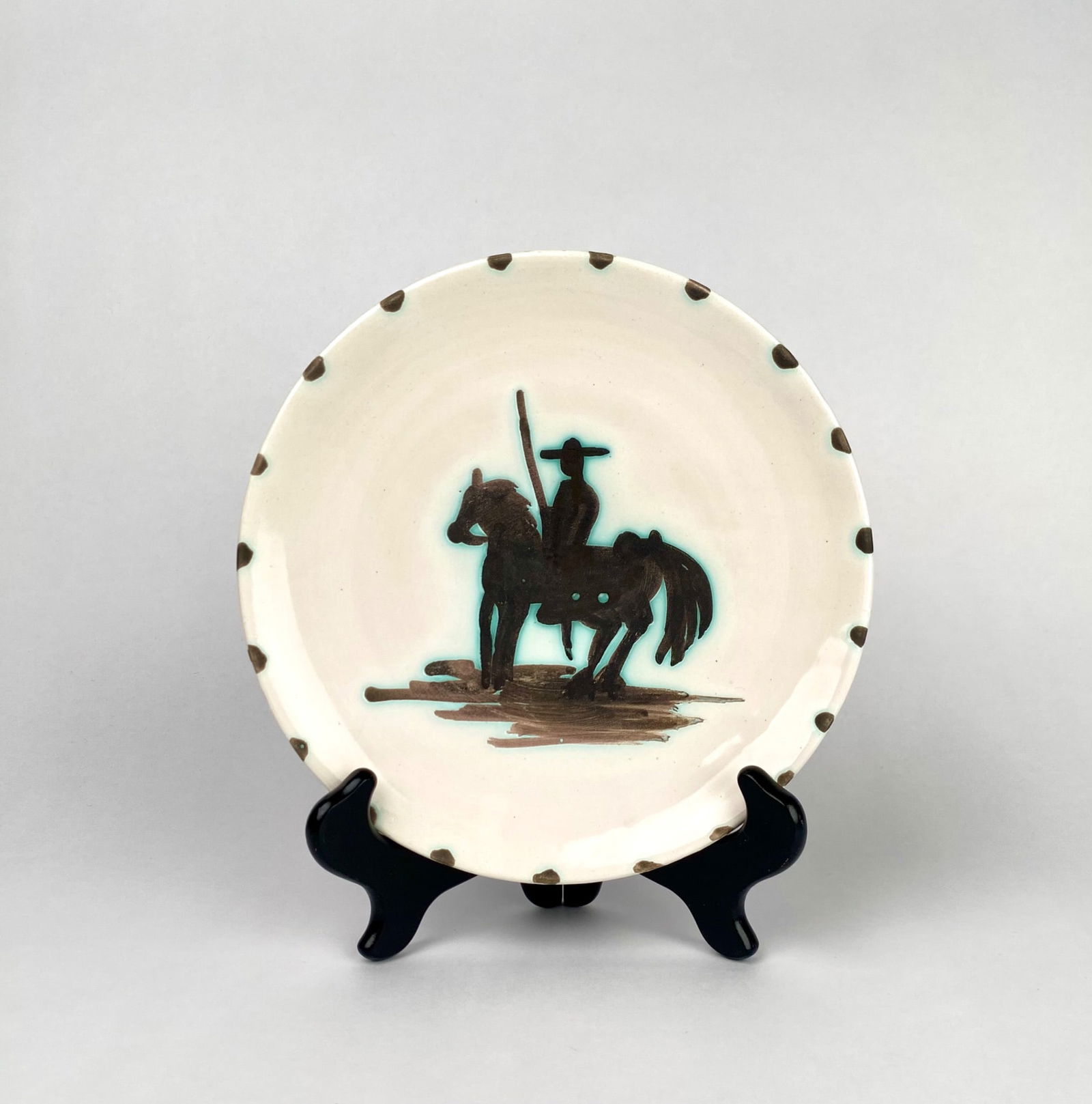 Edition Picasso Ceramic Plate (Don Quixote on Horseback) (1 of 11)