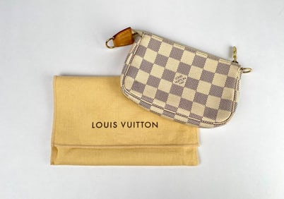 Louis Vuitton Damier Azur Canvas Mini Pochette Accessoires